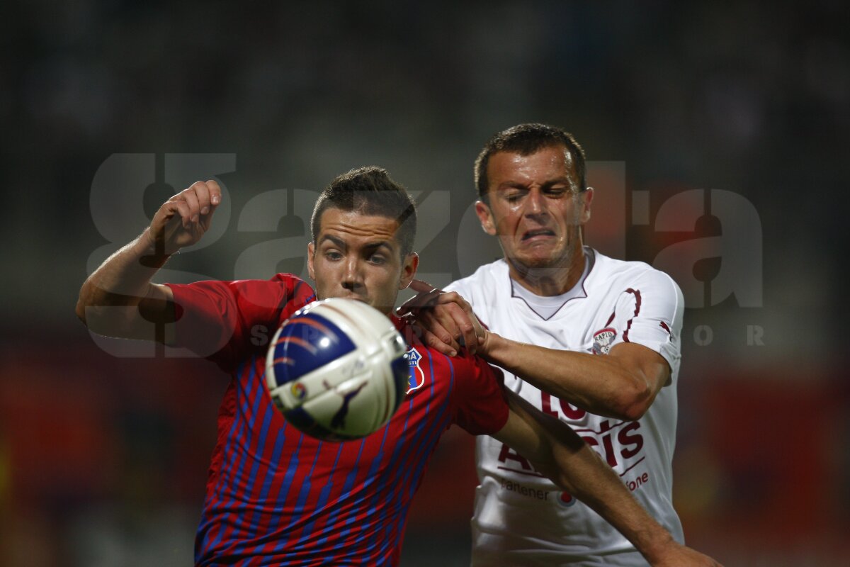 VIDEO Ce plictiseală! » Rapid şi Steaua au remizat în Giuleşti (1-1) şi rămîn în lupta pentru titlu