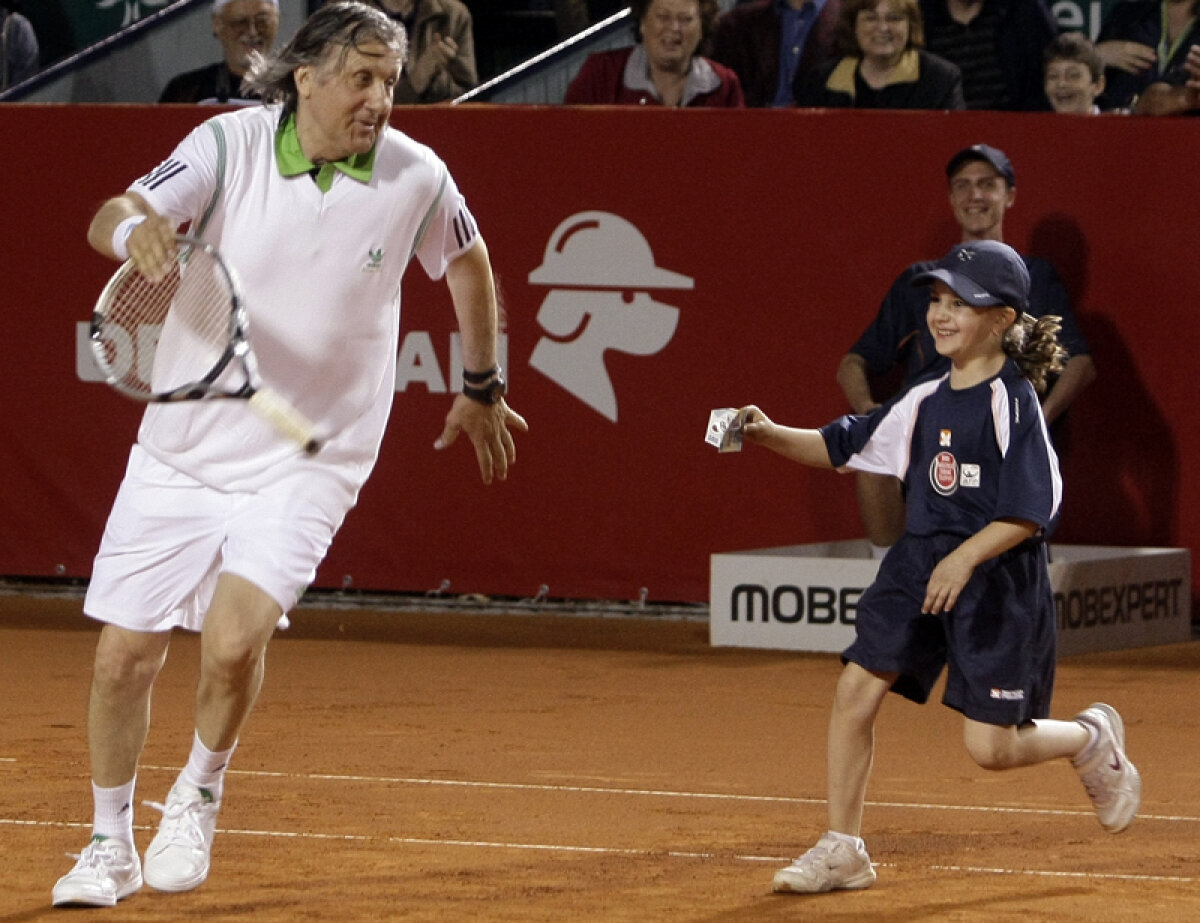 FOTO Tenis de aprilie » Cele mai interesante imagini de la prima ediţia de primăvară a BRD Năstase-Ţiriac Trophy