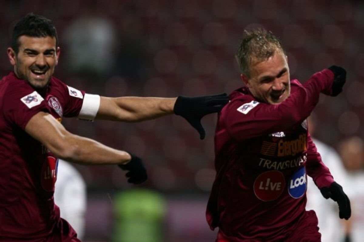 CFR Cluj învinge pe FC Braşov cu 1-0 şi rămîne principala favorită la titlu