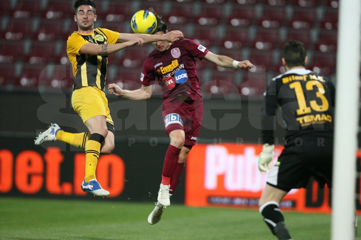 CFR Cluj învinge pe FC Braşov cu 1-0 şi rămîne principala favorită la titlu