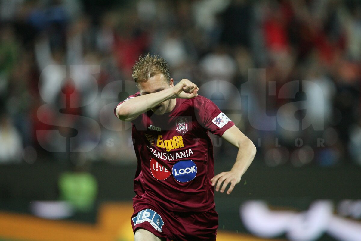 CFR Cluj învinge pe FC Braşov cu 1-0 şi rămîne principala favorită la titlu