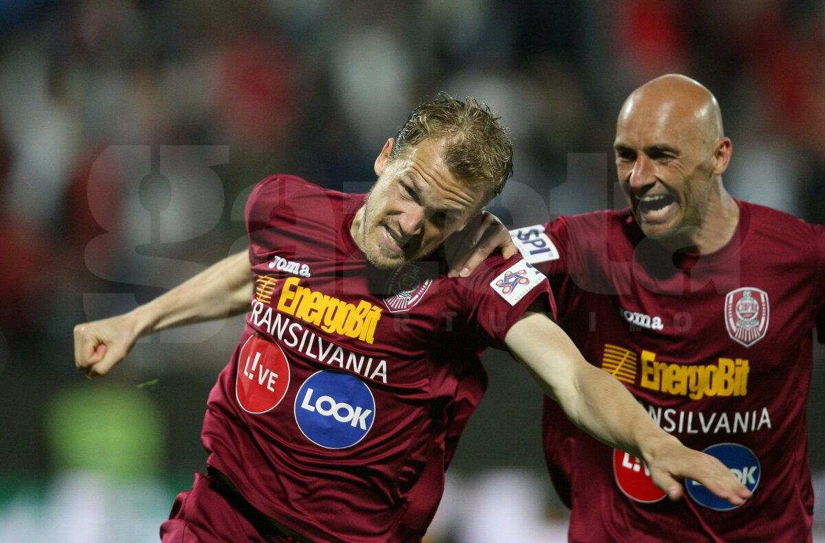 CFR Cluj învinge pe FC Braşov cu 1-0 şi rămîne principala favorită la titlu