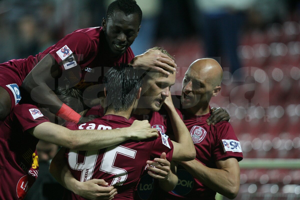 CFR Cluj învinge pe FC Braşov cu 1-0 şi rămîne principala favorită la titlu