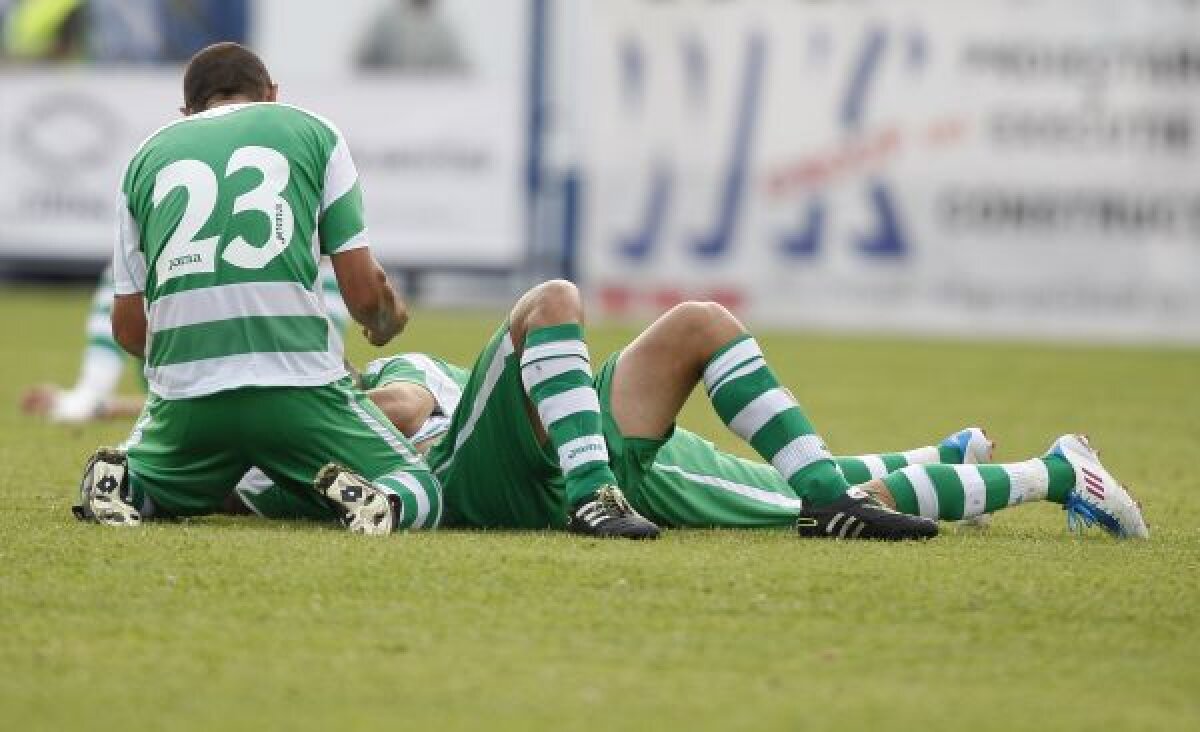 VIDEO I-au burduşit » Sibiul se apropie de retrogradare după înfrîngerea cu Ceahlăul