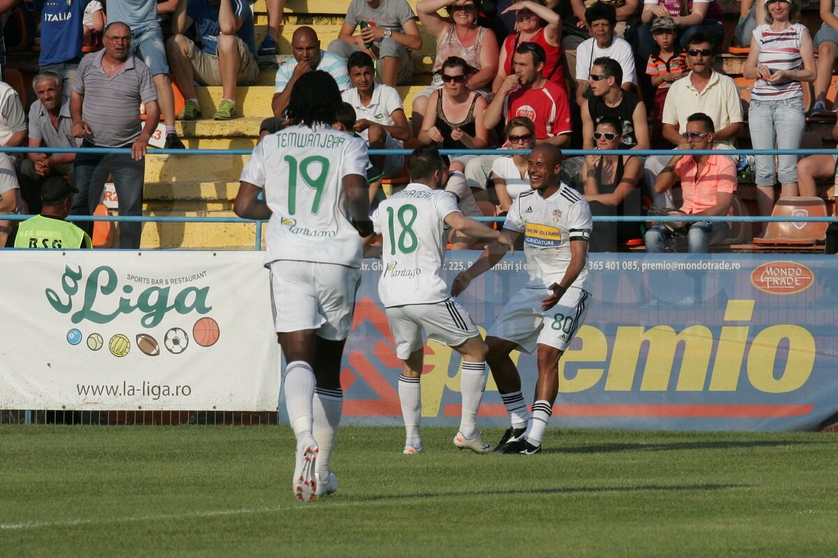 FOTO şi VIDEO Cu Wesley, visul devine realitate » Vaslui a învins la Tg. Mureş(3-2) şi se menţine în coasta liderului