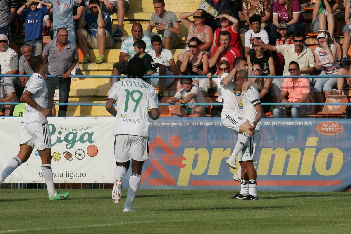 FOTO şi VIDEO Cu Wesley, visul devine realitate » Vaslui a învins la Tg. Mureş(3-2) şi se menţine în coasta liderului