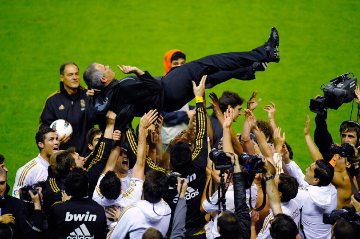 GALERIE FOTO Mourinho a pus capăt hegemoniei Barçei » Real Madrid, o campioană în 24 de imagini
