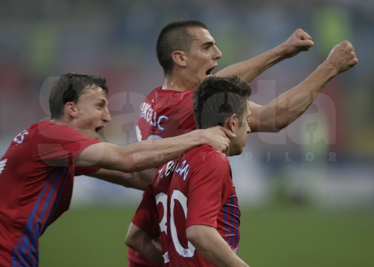 FOTO şi VIDEO Steaua - Petrolul 2-1 » Roş-albaştrii continuă cursa spre titlu