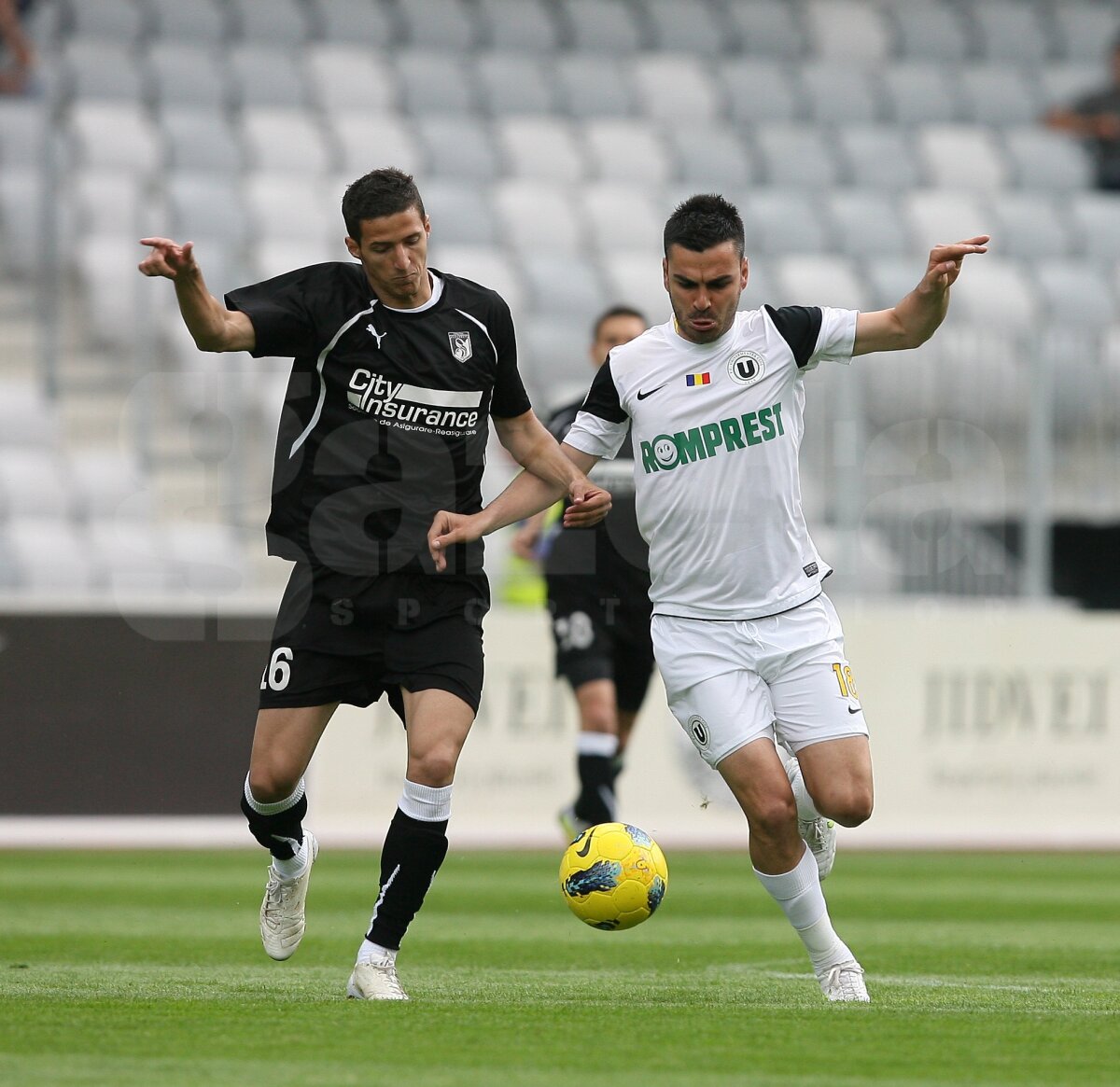 VIDEO U - Sportul 1-1 » Studenţii smulg un egal şi la Cluj