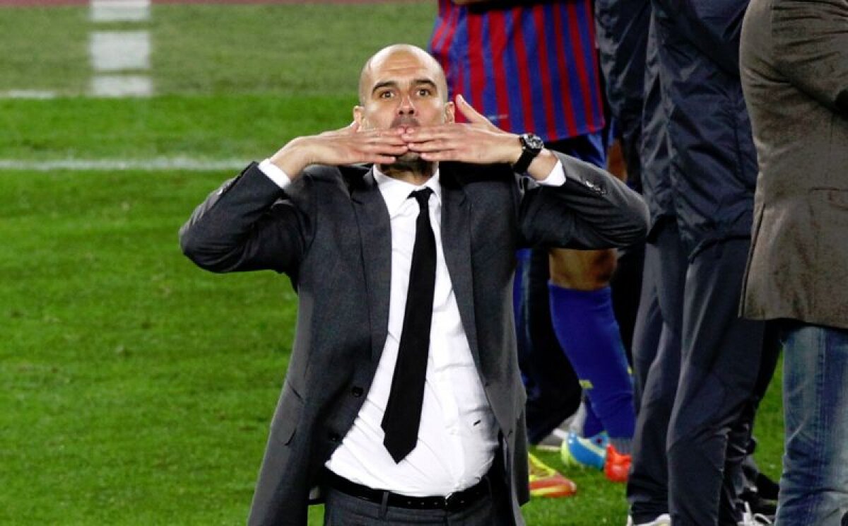 FOTO şi VIDEO » Momente impresionante pe Camp Nou. Omagiul adus unui antrenor incredibil: "Mulţumim că ne-ai ajutat să atingem cerul!"