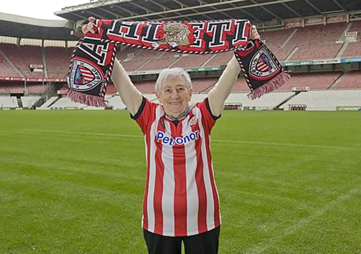 Interviu cu cel mai pasionat fan Bilbao » Sara Estevez, 86 de ani: "Niciodată n-a existat un Athletic mai bun"