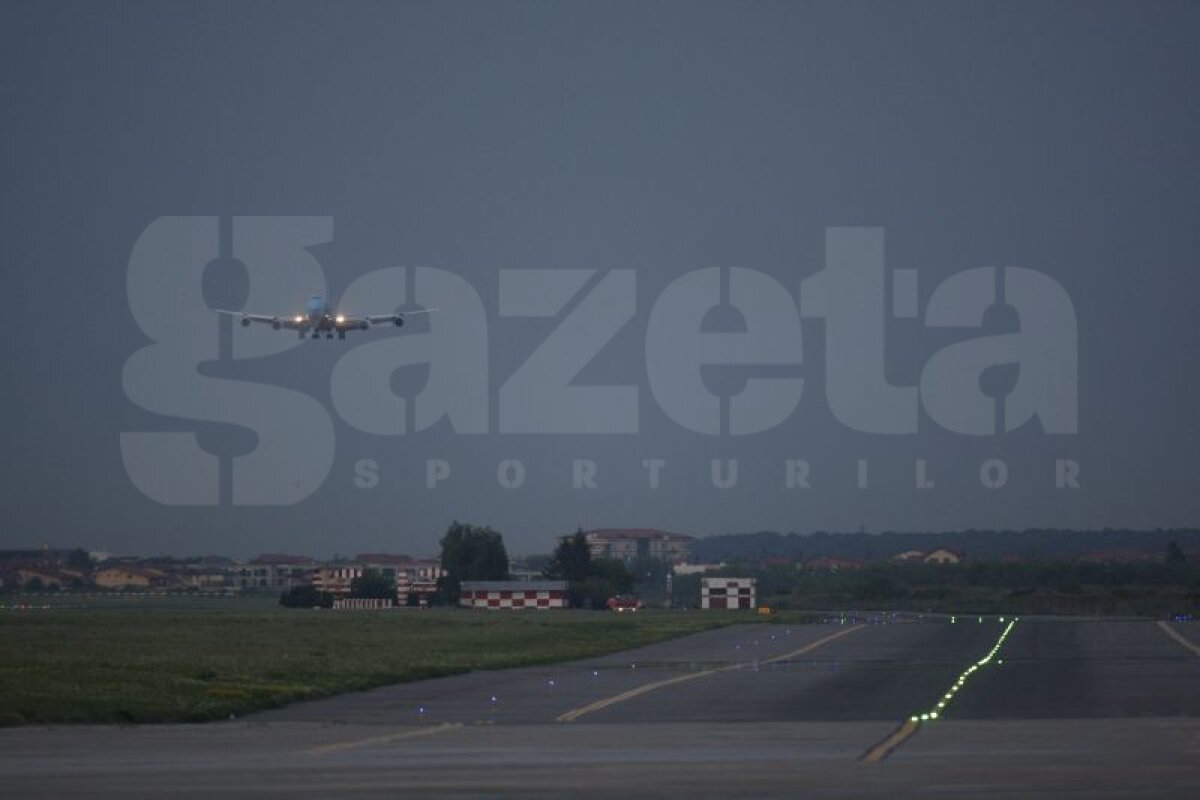 FOTO Imagini de la sosirea finalistelor Europa League în Capitală!