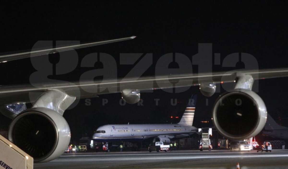 FOTO Imagini de la sosirea finalistelor Europa League în Capitală!