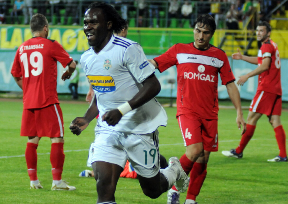 Mike e Messi zimbabwean :) Tripla lui Temwanjera şi golul lui Adailton au decis partida cu Gaz Metan