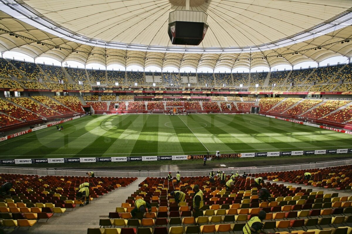 GALERIE FOTO Naţional Arena, ultimele pregătiri! Imagini SENZAŢIONALE din interiorul arenei!