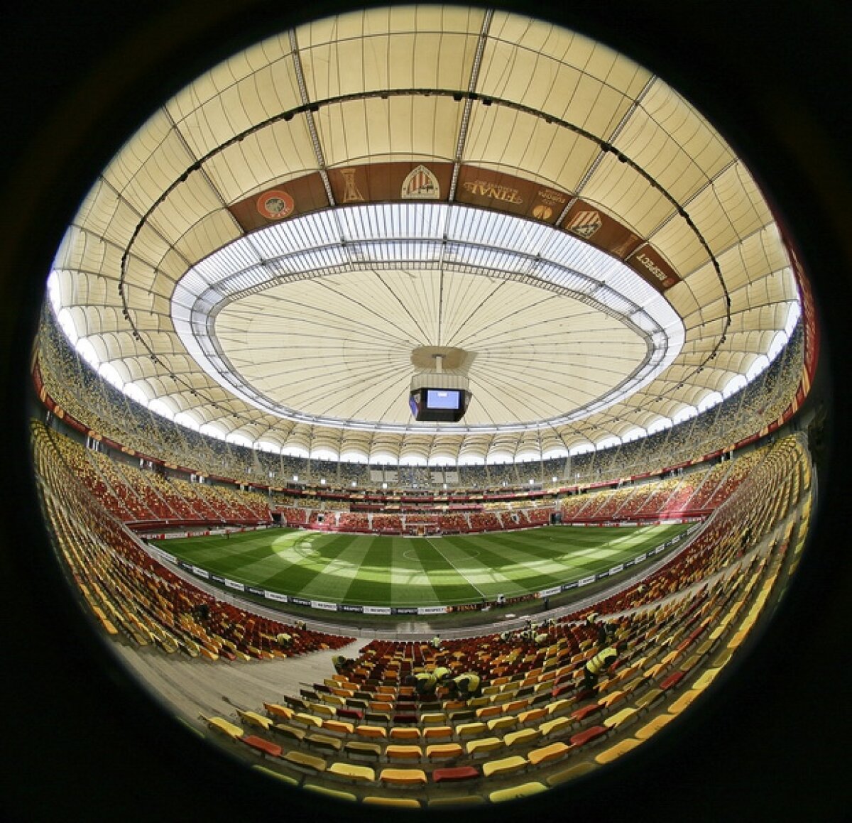 GALERIE FOTO Naţional Arena, ultimele pregătiri! Imagini SENZAŢIONALE din interiorul arenei!