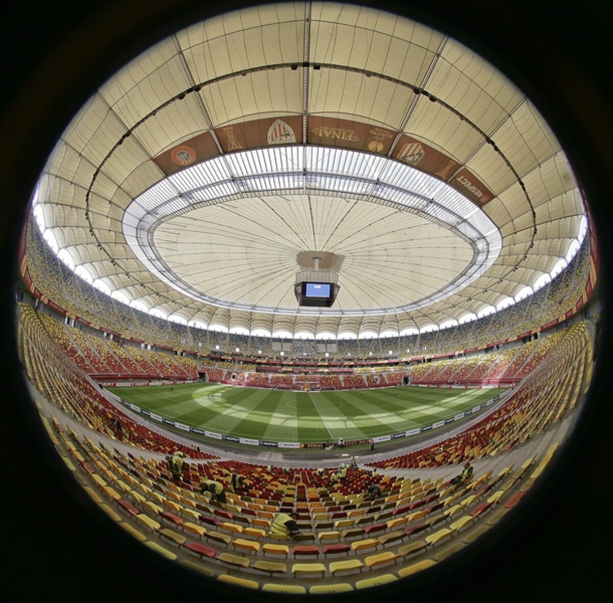GALERIE FOTO Naţional Arena, ultimele pregătiri! Imagini SENZAŢIONALE din interiorul arenei!