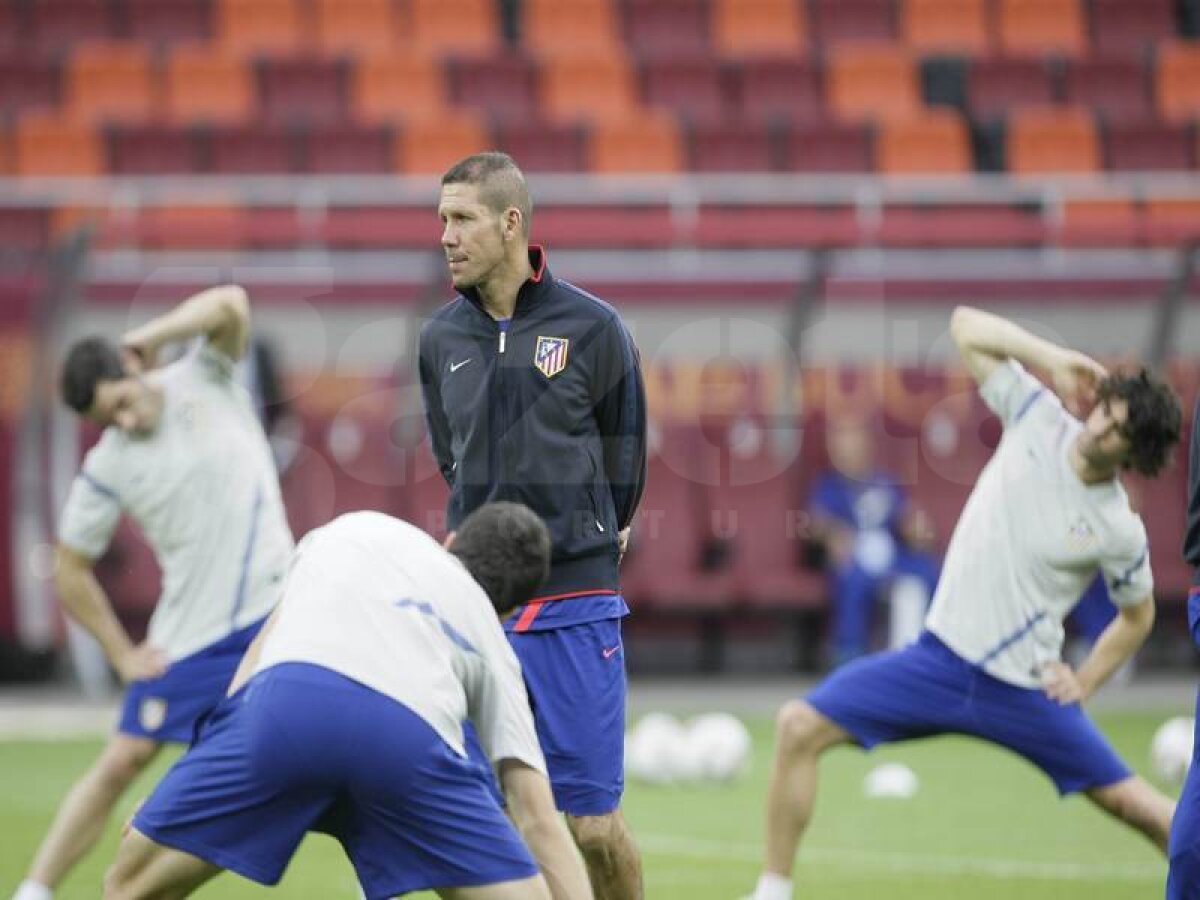 FOTO Atletico şi Athletic au susţinut antrenamentele oficiale pe Naţional Arena » Caterincă vs disciplină