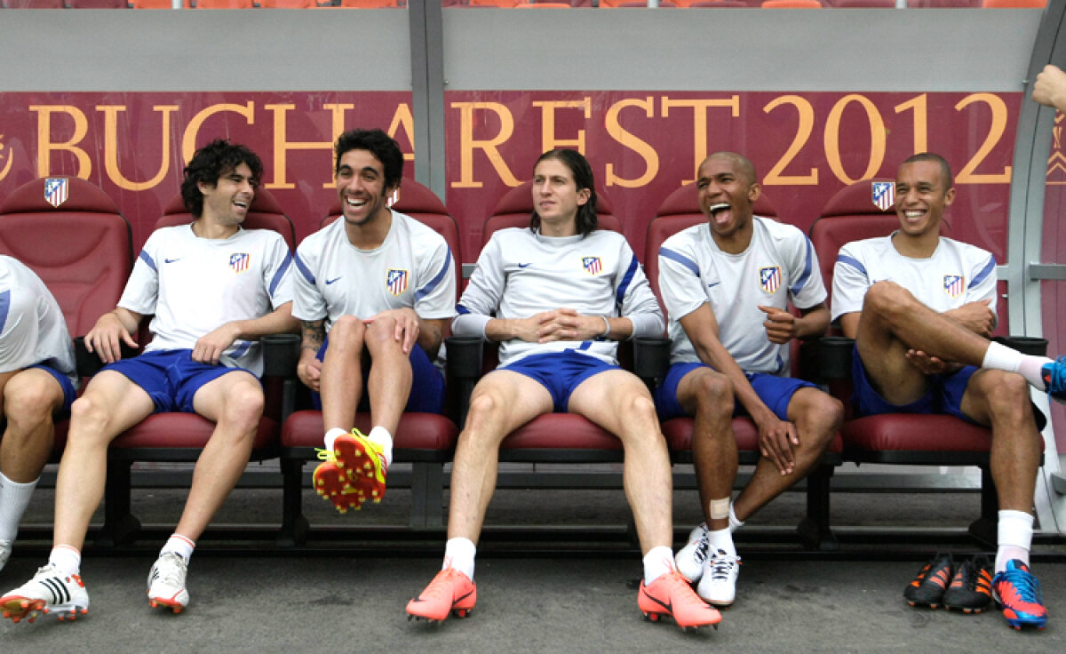 FOTO Atletico şi Athletic au susţinut antrenamentele oficiale pe Naţional Arena » Caterincă vs disciplină