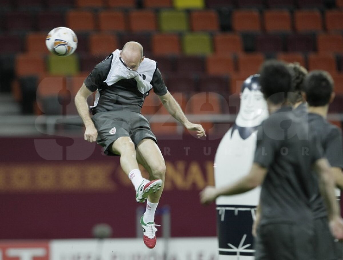 FOTO Atletico şi Athletic au susţinut antrenamentele oficiale pe Naţional Arena » Caterincă vs disciplină