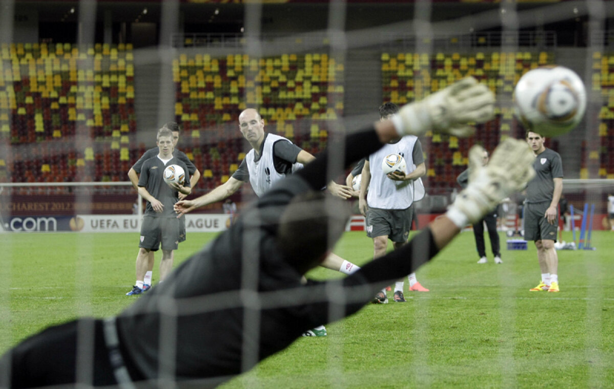 GALERIE FOTO Palme de la jucători » Momente haioase şi ciudate cu Atletico şi Bilbao la ultima repetiţie