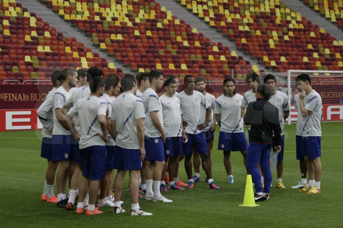 GALERIE FOTO Palme de la jucători » Momente haioase şi ciudate cu Atletico şi Bilbao la ultima repetiţie