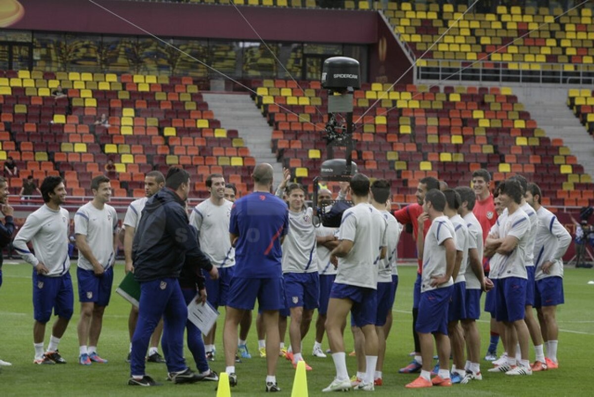 GALERIE FOTO Palme de la jucători » Momente haioase şi ciudate cu Atletico şi Bilbao la ultima repetiţie