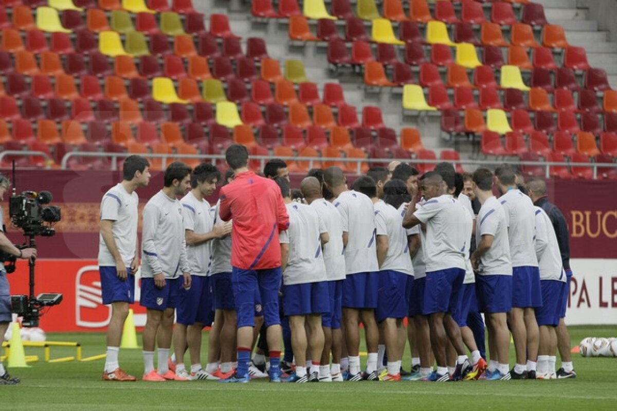 GALERIE FOTO Palme de la jucători » Momente haioase şi ciudate cu Atletico şi Bilbao la ultima repetiţie