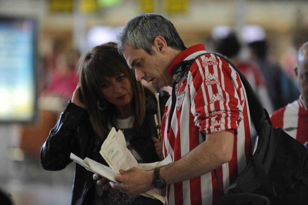 FOTO Indignare la Bilbao: multe zboruri amînate din cauza aeroportului ”Henri Coandă”, susţin spaniolii