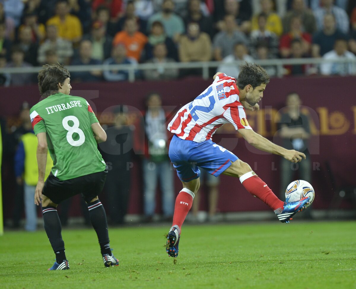 VIDEO & FOTO Atletico Madrid ridică trofeul Europa League la Bucureşti după 3-0 cu Bilbao!