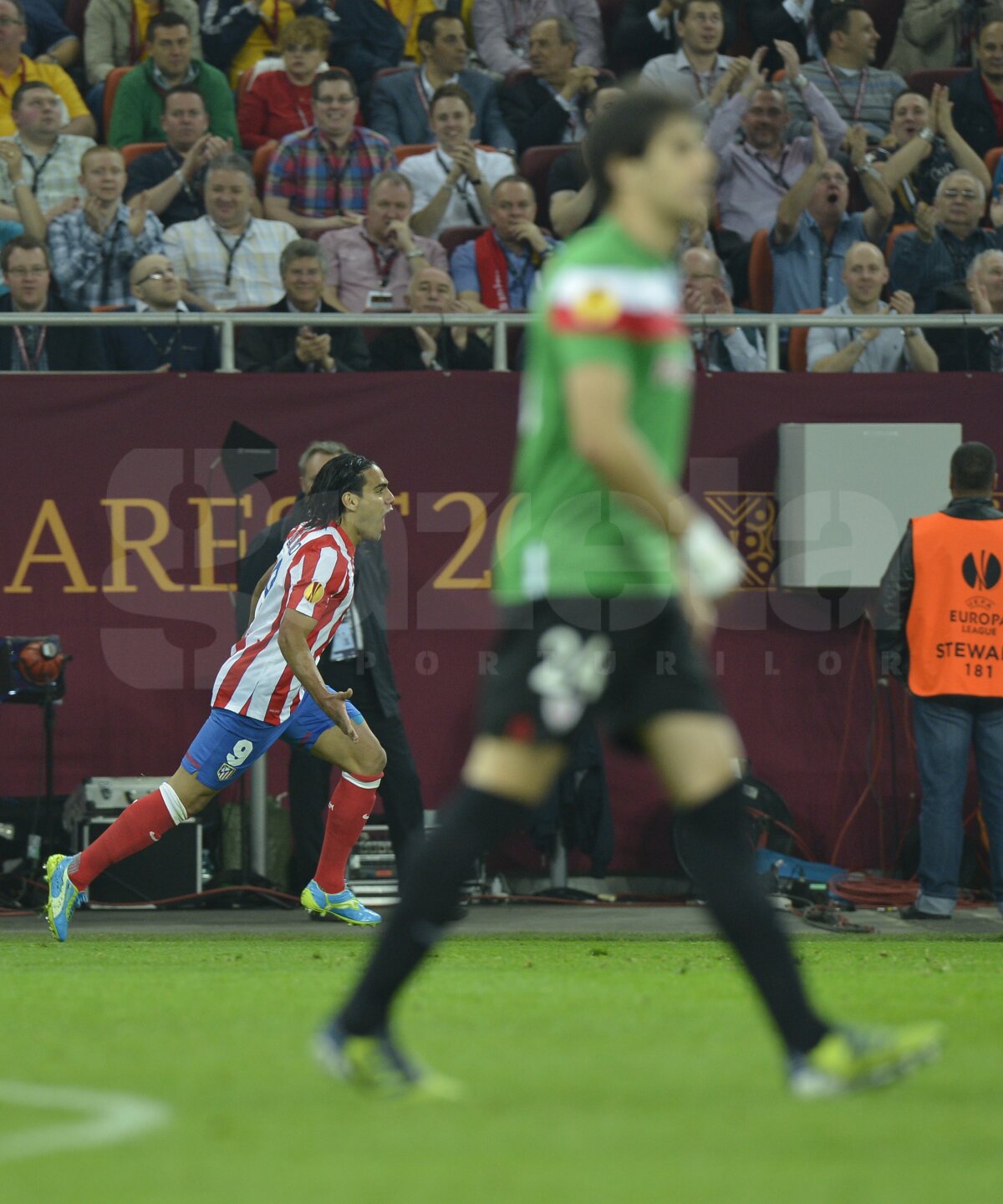 VIDEO & FOTO Atletico Madrid ridică trofeul Europa League la Bucureşti după 3-0 cu Bilbao!