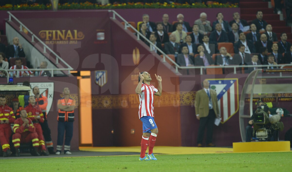 VIDEO & FOTO Atletico Madrid ridică trofeul Europa League la Bucureşti după 3-0 cu Bilbao!