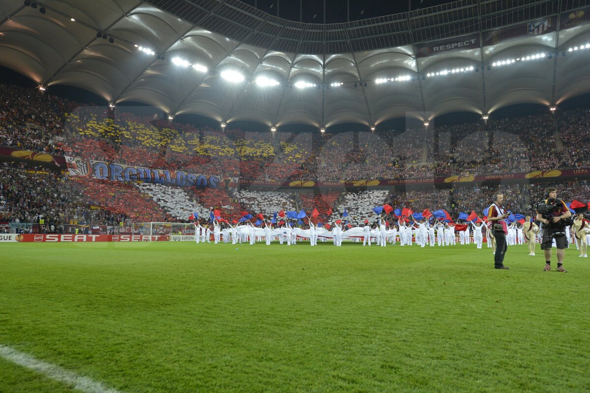 VIDEO & FOTO Atletico Madrid ridică trofeul Europa League la Bucureşti după 3-0 cu Bilbao!