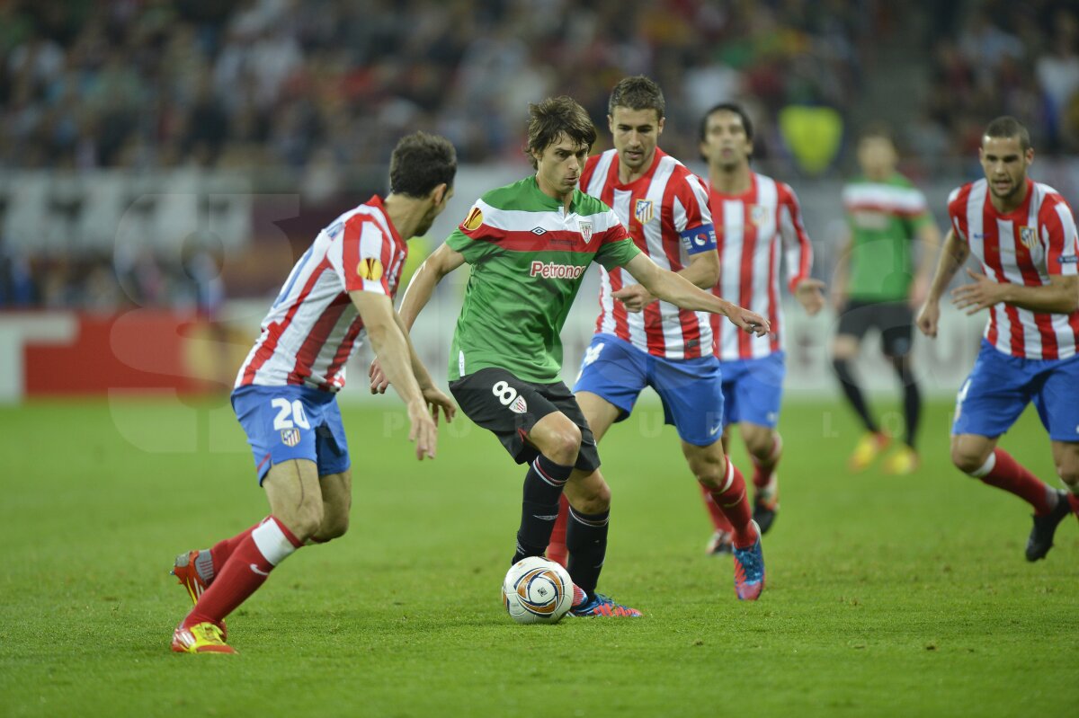 VIDEO & FOTO Atletico Madrid ridică trofeul Europa League la Bucureşti după 3-0 cu Bilbao!