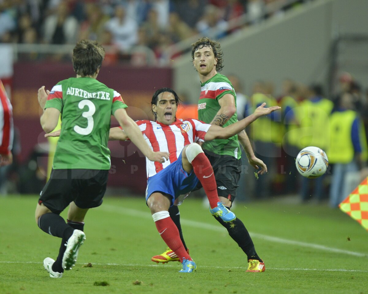 VIDEO & FOTO Atletico Madrid ridică trofeul Europa League la Bucureşti după 3-0 cu Bilbao!