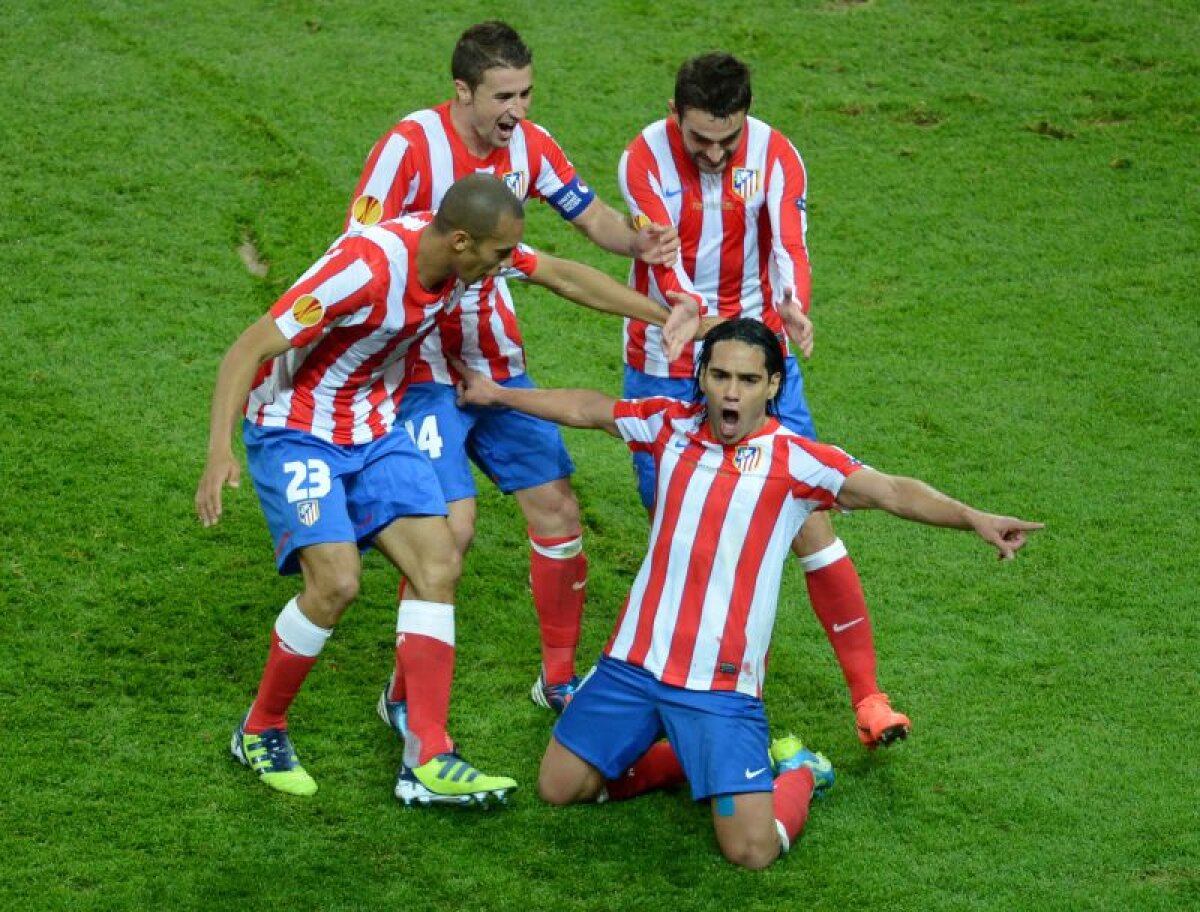 VIDEO & FOTO Atletico Madrid ridică trofeul Europa League la Bucureşti după 3-0 cu Bilbao!