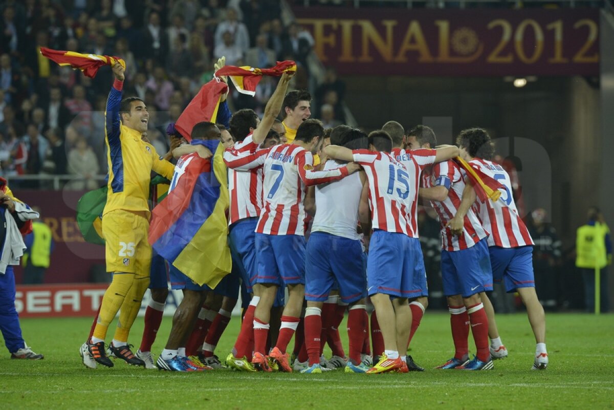 VIDEO & FOTO Atletico Madrid ridică trofeul Europa League la Bucureşti după 3-0 cu Bilbao!