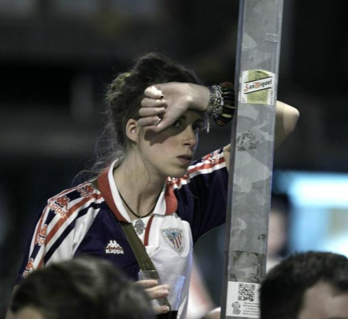 FOTO Euforie, tristeţe, lacrimi» Mii de fani ai lui Bilbao au suferit acasă pentru favoriţii lor