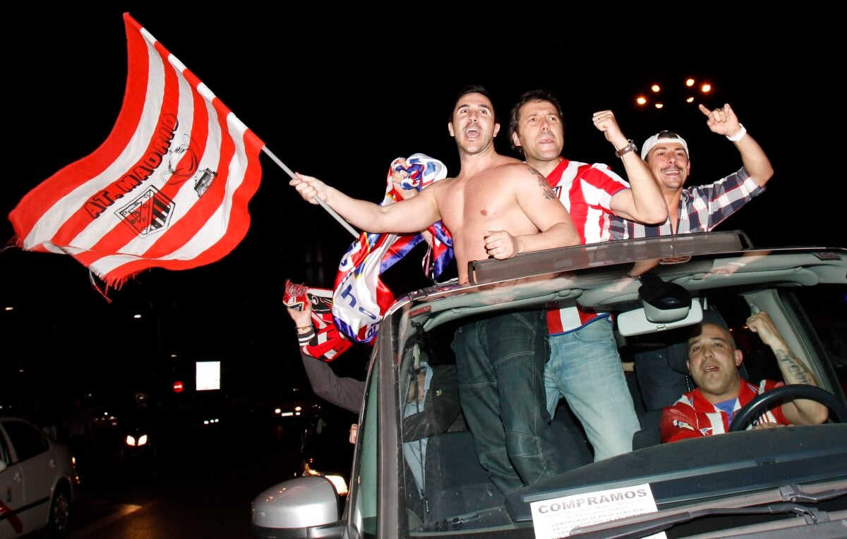 FOTO Fanii lui Atletico au produs incidente la Madrid. Fiesta este diseară