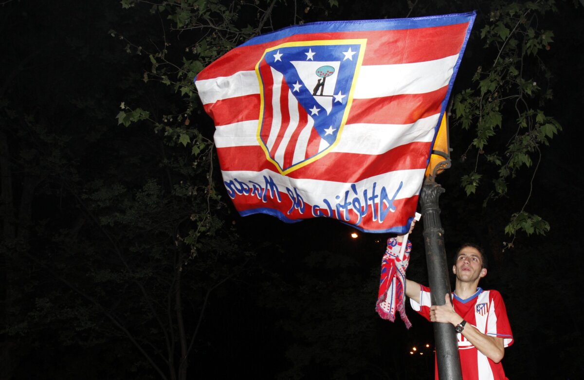 FOTO Fanii lui Atletico au produs incidente la Madrid. Fiesta este diseară