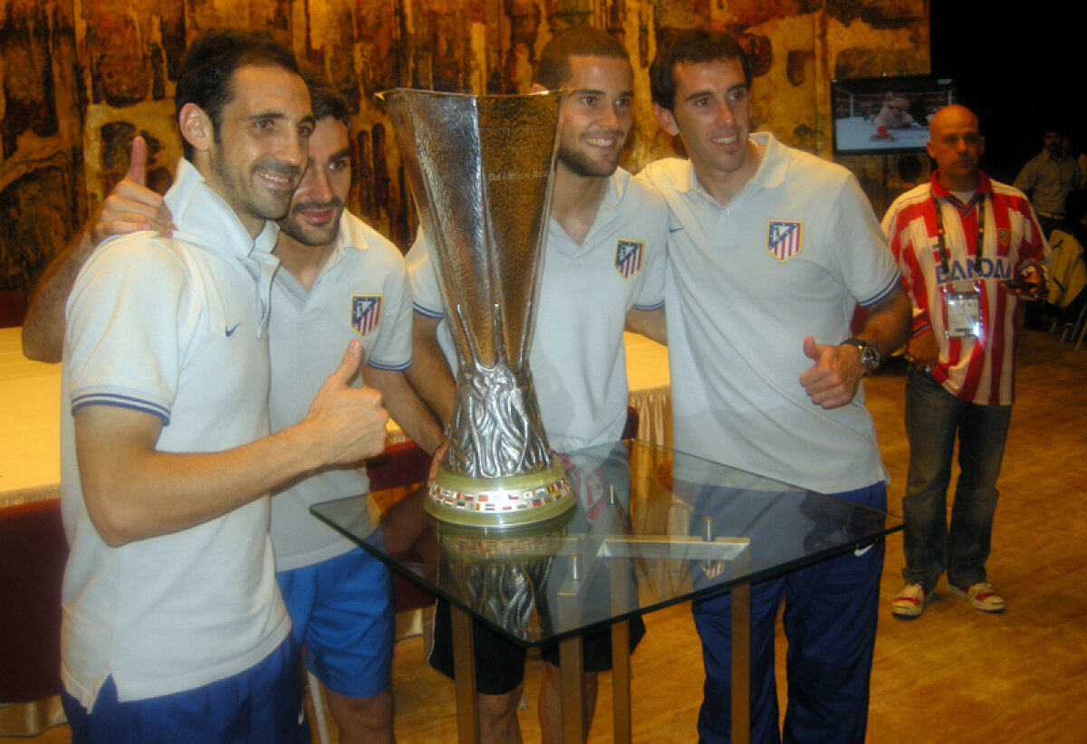 Party cu fresh de portocale » Atletico a petrecut la Sala Rondă de la Intercontinental pînă la 5 dimineaţa