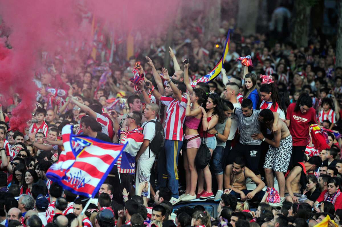 FOTO Neptun printre zei » Atletico a continuat sărbătoarea la Madrid