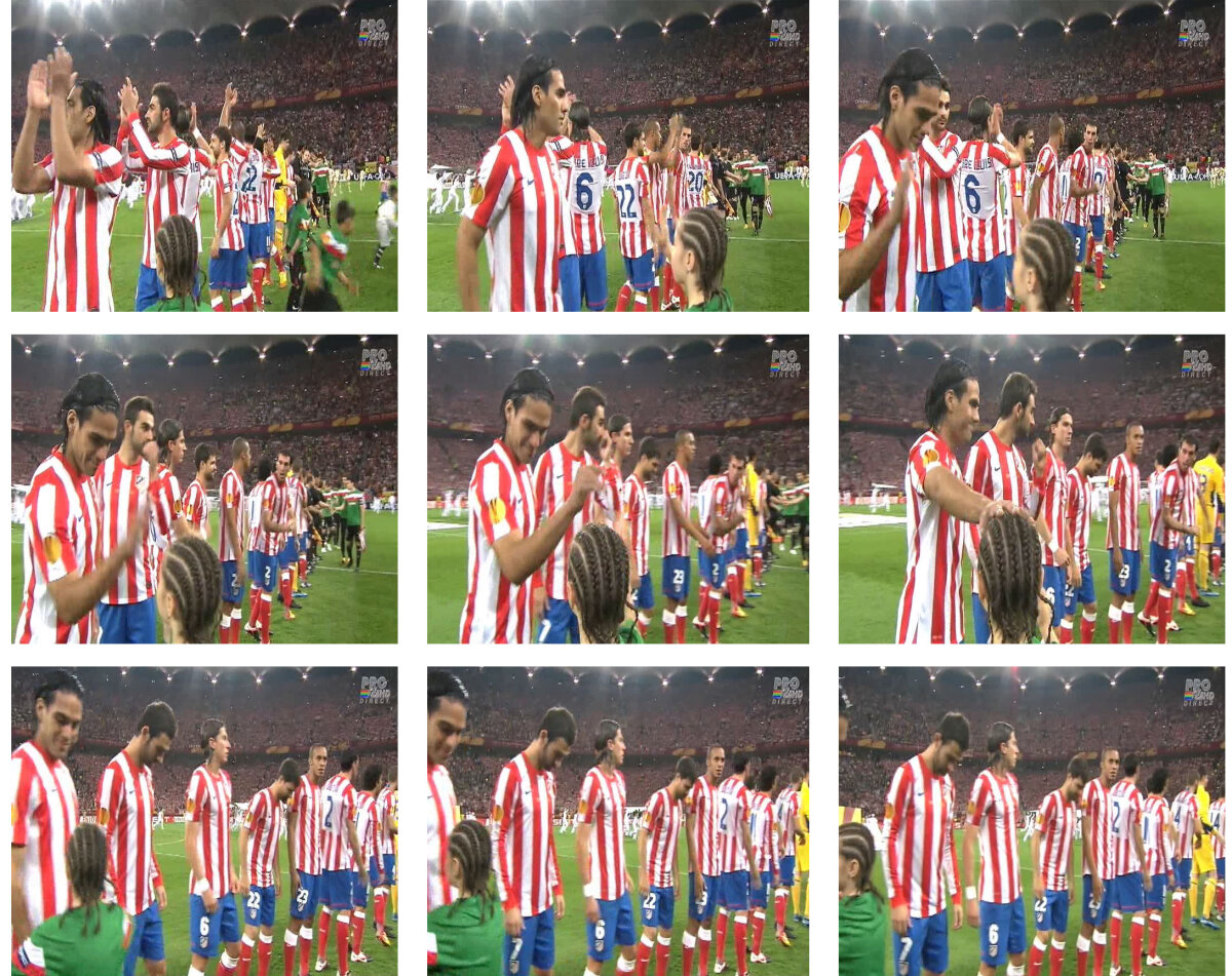 Falcao, topit de îmbrăţişarea unei fetiţe românce: "M-am emoţionat mai mult ca ea! Absolut divină!"