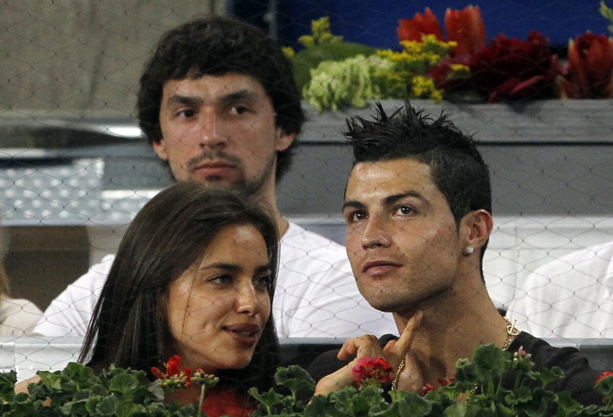 FOTO » Alarmă falsă! Ronaldo nu s-a despărţit de Irina. Campionii de la Real Madrid au mers cu iubitele la tenis