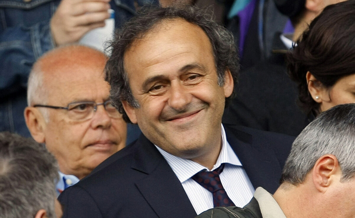 Michel Platini i-a făcut o mică farsă golgeterului Europa League la Bucureşti: "Falcao, iar tu aici?
