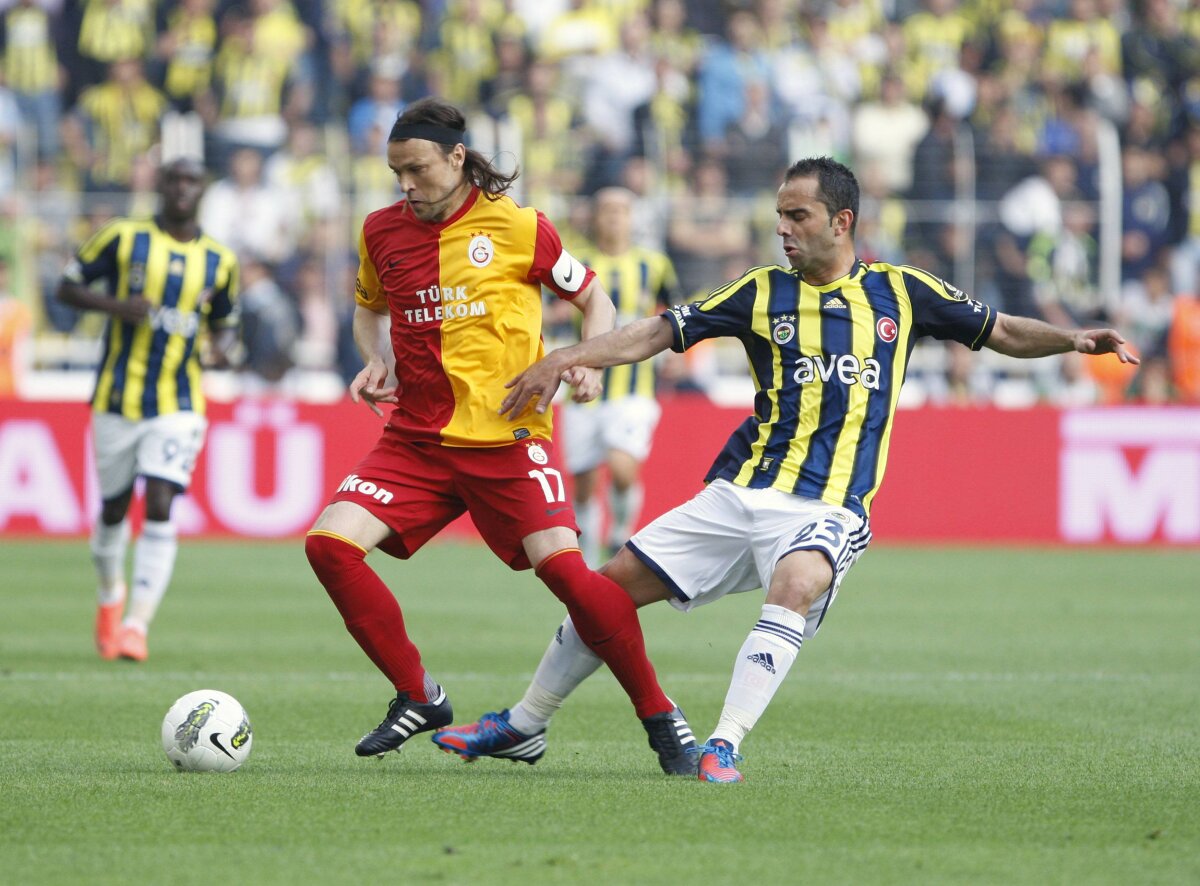 FOTO Final de vis: Galatasaray a luat titlul printr-un egal cu Fenerbahce