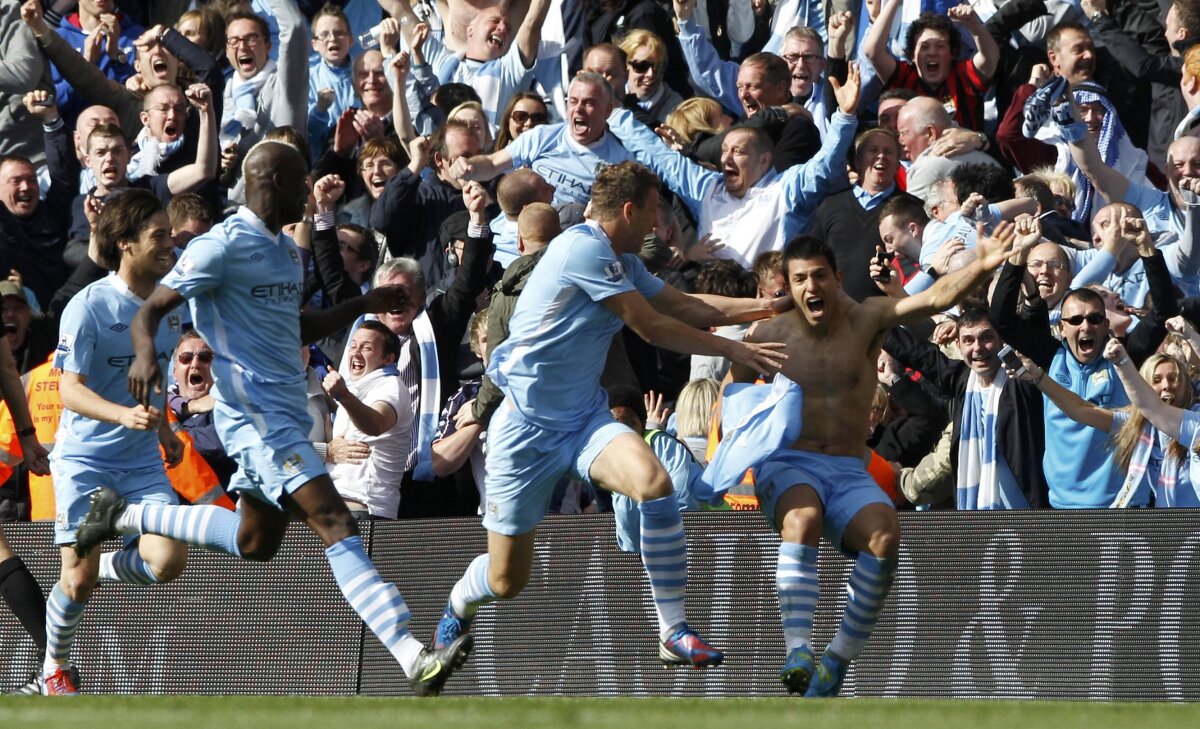 VIDEO Nebunie în Premier League! City cîştigă titlul cu două goluri în PRELUNGIRI!