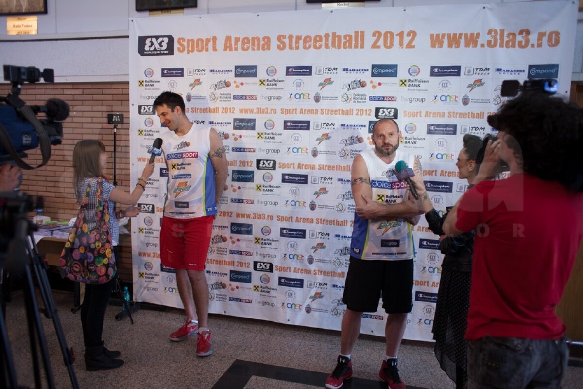 Stelea, Stănescu şi Willmark au dat starul la Sport Arena Streetball 2012!