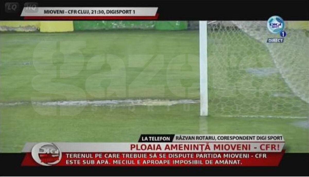 VIDEO&FOTO Înotînd spre titlu » CFR Cluj s-a impus cu 5-0 la Mioveni şi e la 3 puncte de trofeu