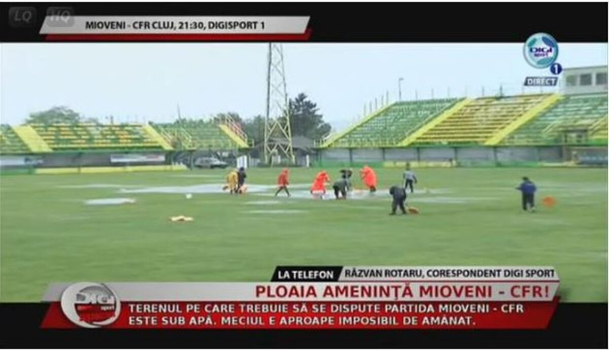 VIDEO&FOTO Înotînd spre titlu » CFR Cluj s-a impus cu 5-0 la Mioveni şi e la 3 puncte de trofeu